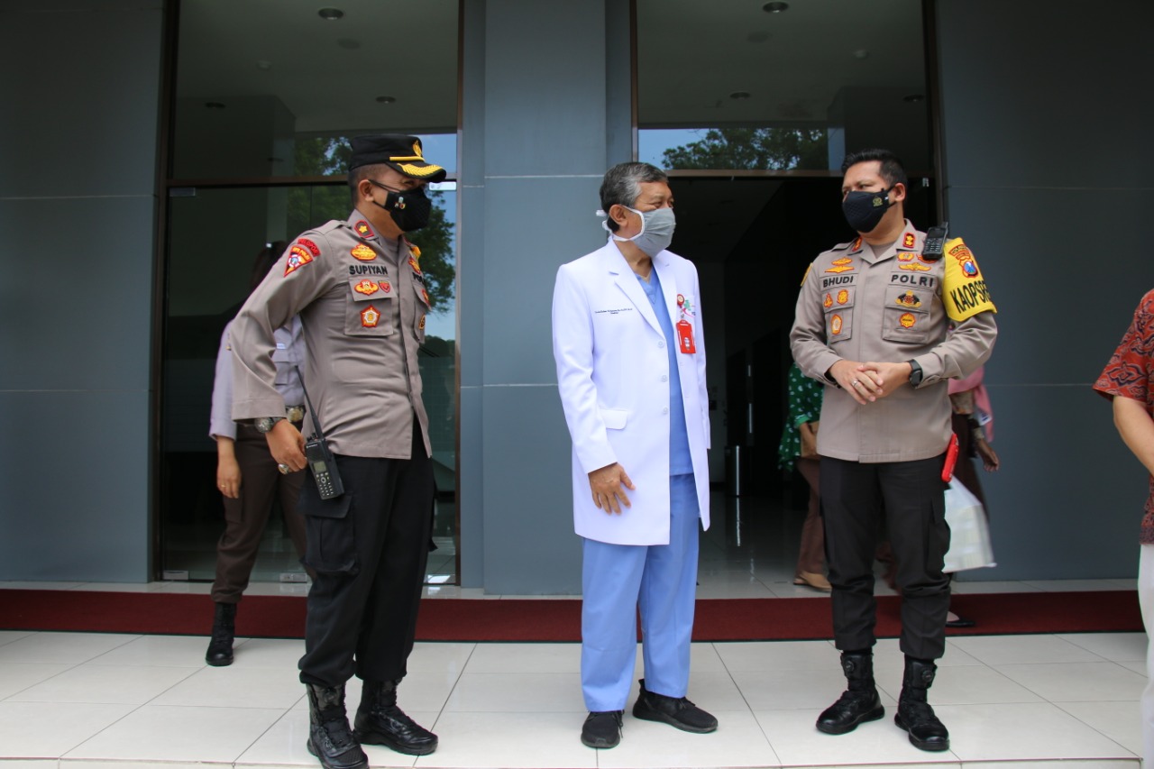 Kapolresta Malang Kota Cek Sejumlah Rumah Sakit Jelang Malam Pergantian Tahun