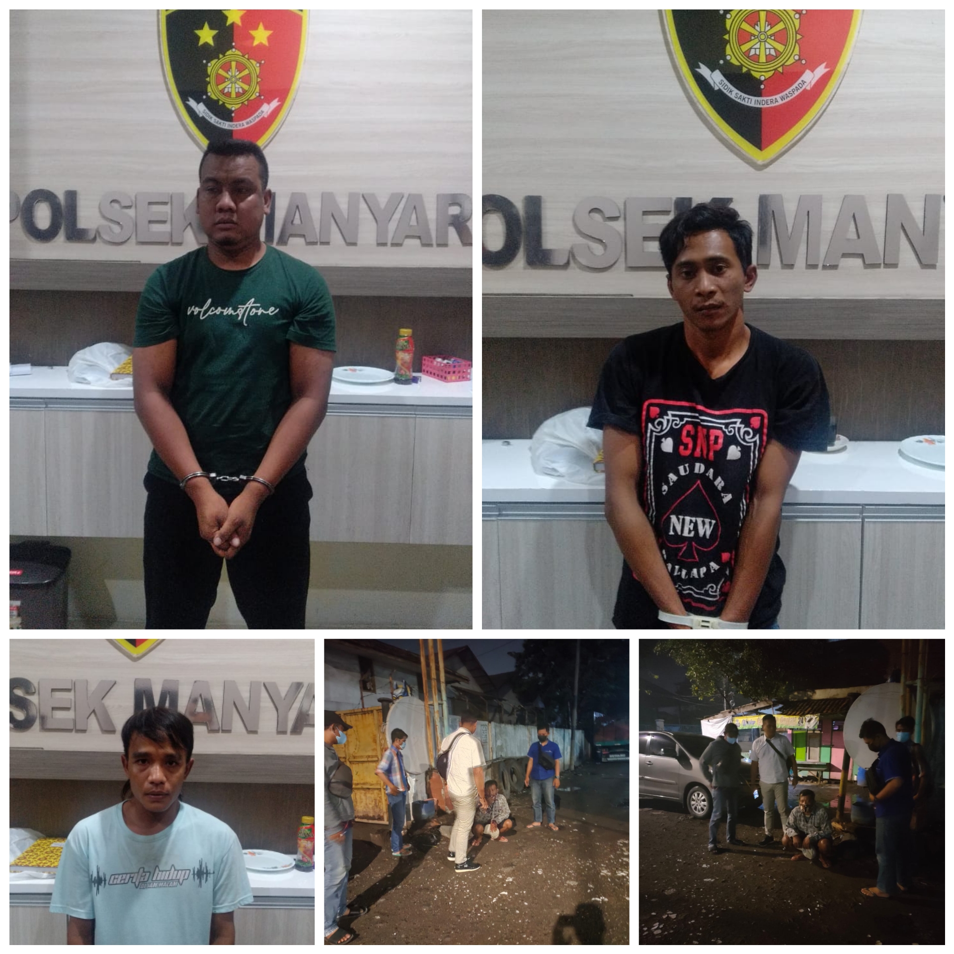 Polisi Ringkus Komplotan Spesialis Pencuri Besi Tua, Salah Satunya Libatkan Oknum Satpam