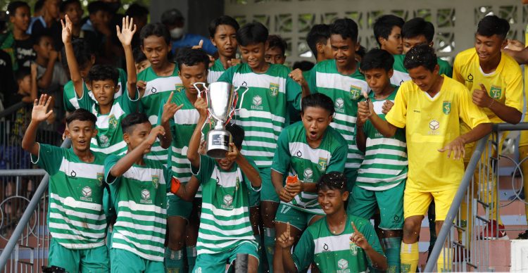 Tekuk Bhayangkara FC, Persebaya U-15 Juara Piala Soeratin