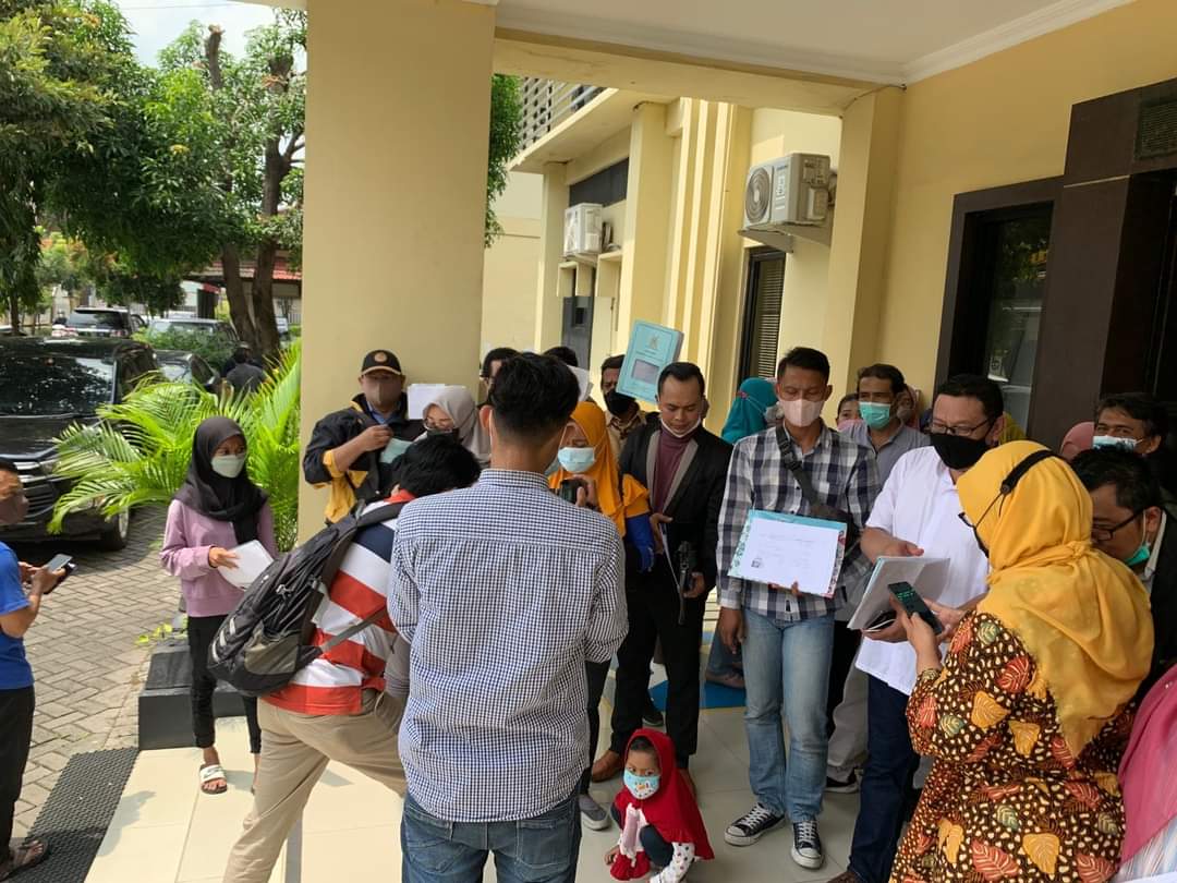Puluhan Korban Perumahan Syariah Fiktif Lapor Polda Jatim