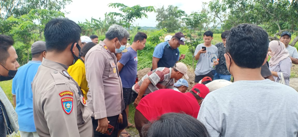 Warga Menganti Gresik Ditemukan Tak Bernyawa di Tengah Sawah Desa Setro