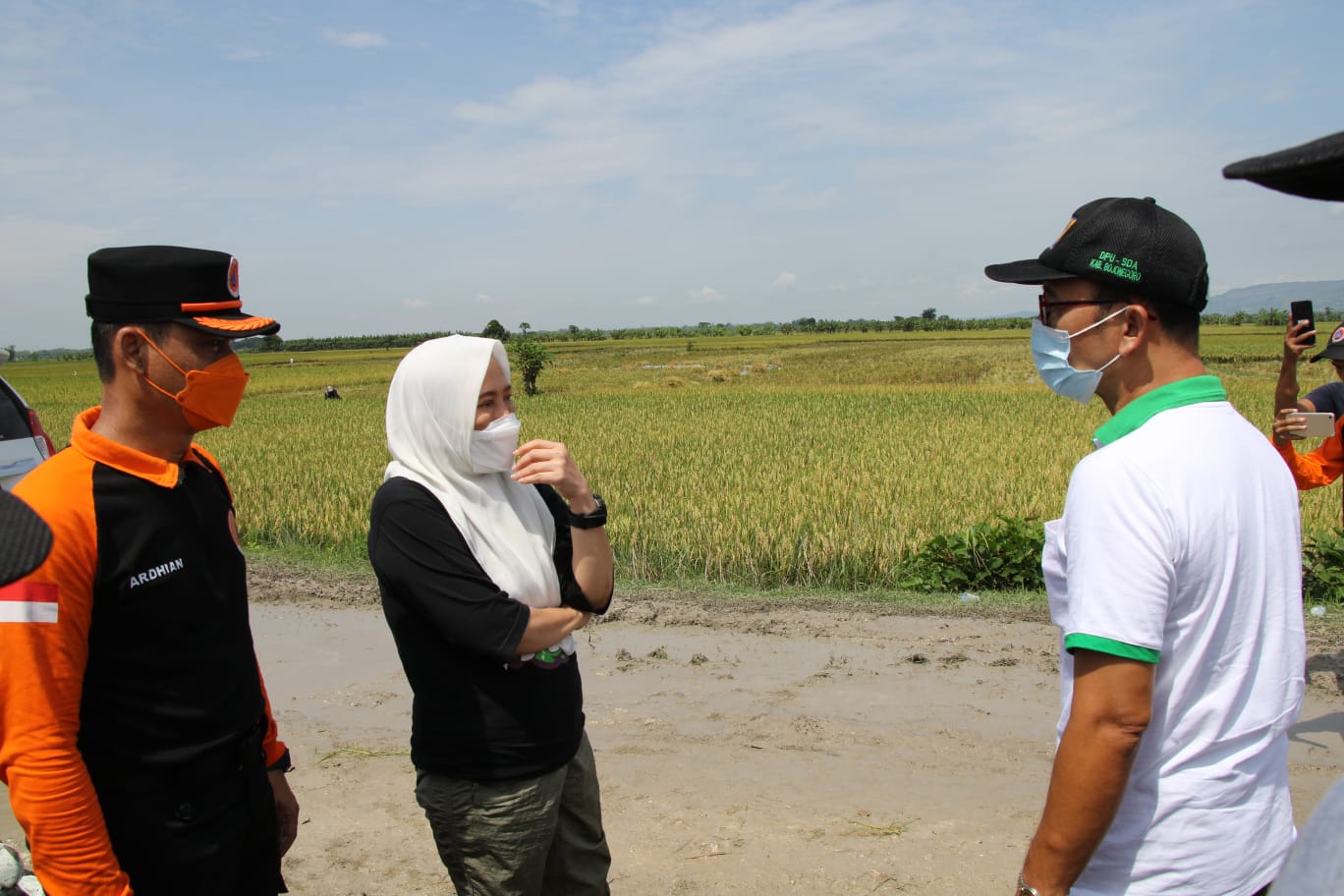 Masih Ada Tanggul Jebol di Kanor, Bupati Bojonegoro Semprot DPU SDA