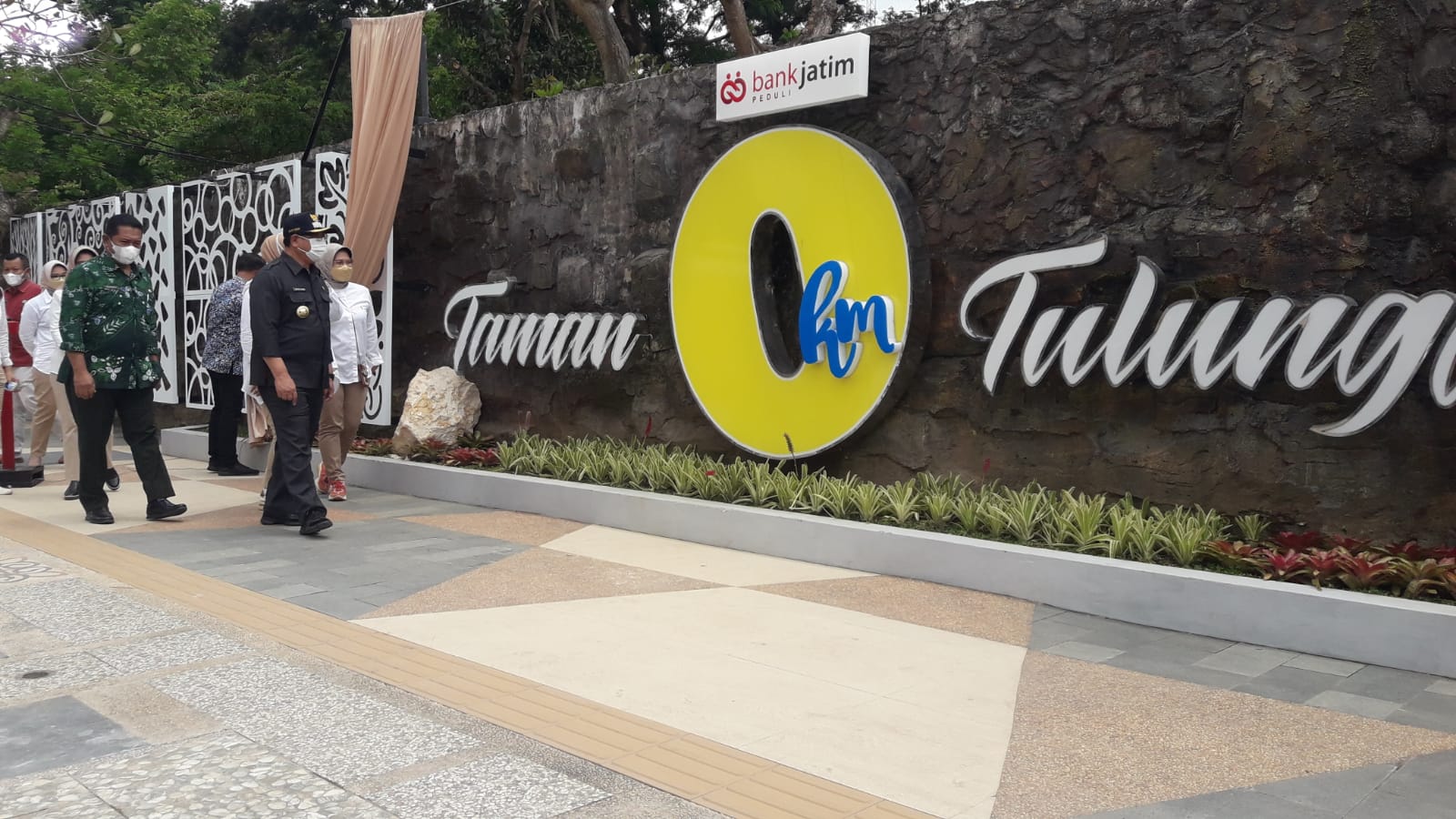 Taman Senilai 500 Juta Diresmikan Bupati Tulungagung