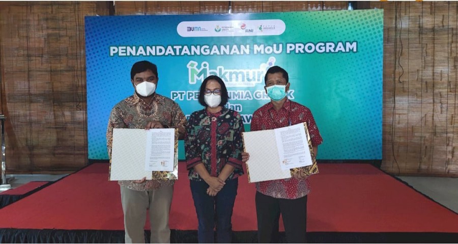 PT Rajawali dan PT Petrokimia Gresik Sepakati Kerja Sama Dukung Program Makmur