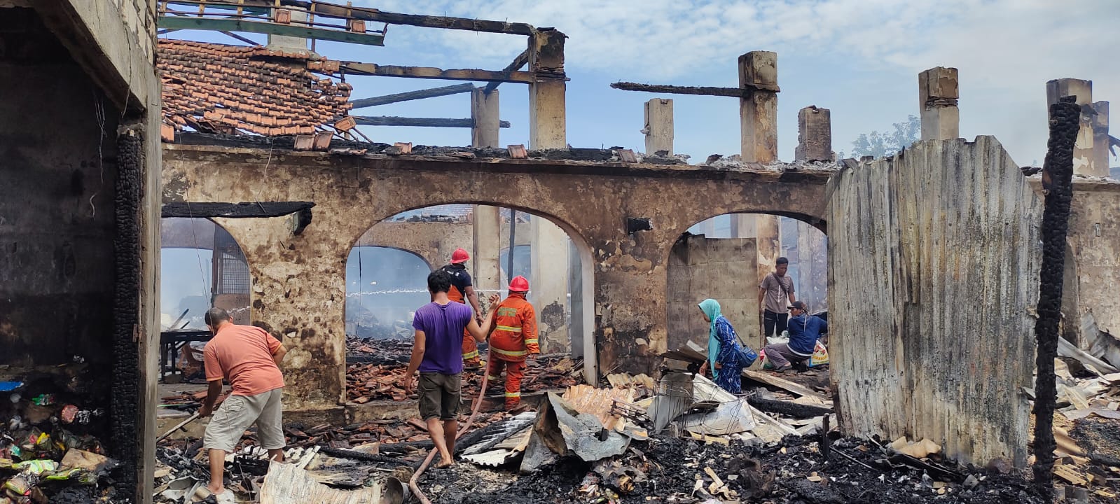 Pasar Sidayu Gresik yang Terbakar Disebut Bagian dari Cagar Budaya