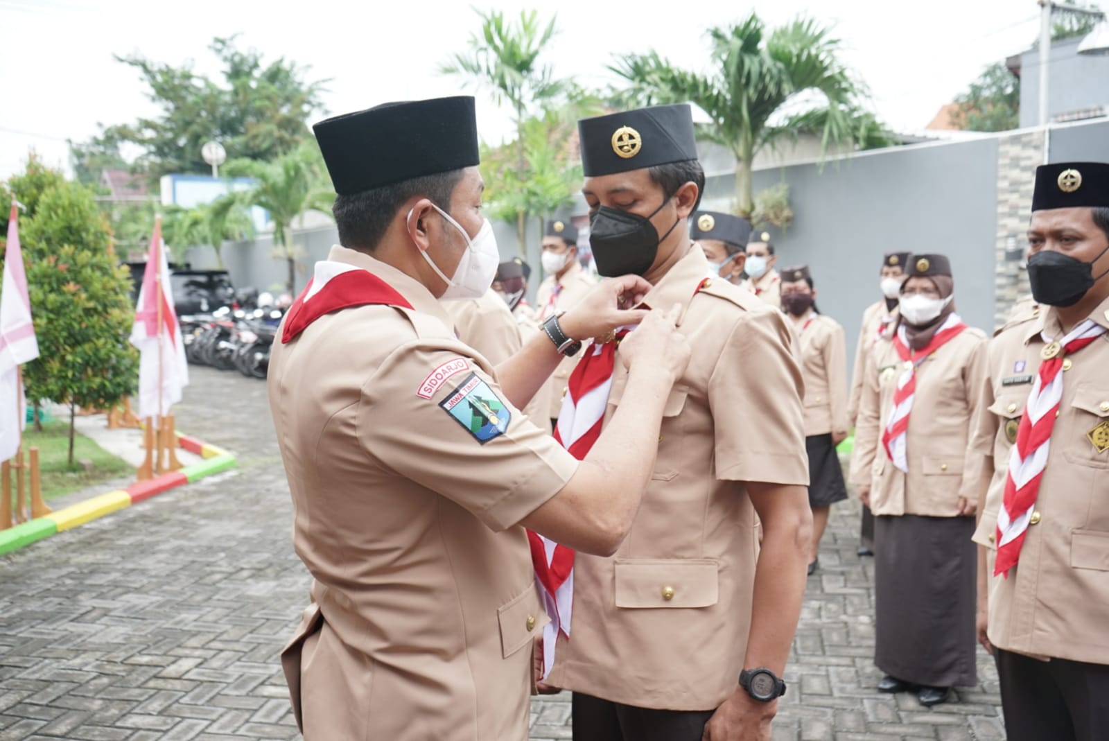 Ketua Kwarcab Sidoarjo Melantik Pengurus Badan Kelengkapan Kwarcab dan DKC