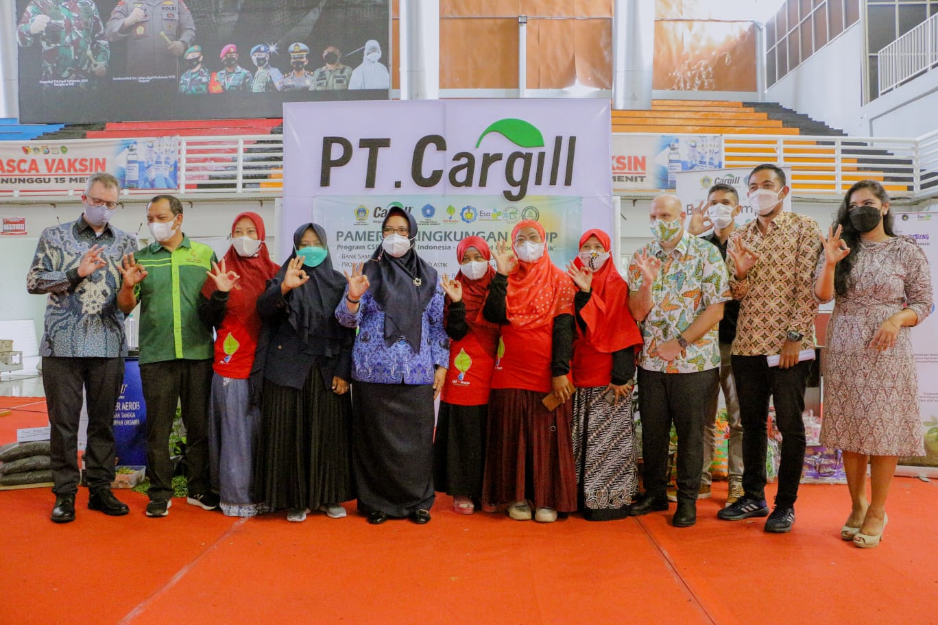 Program Air Bersih dan Sanitasi CSR PT Cargill Indonesia Diresmikan Wabup Gresik