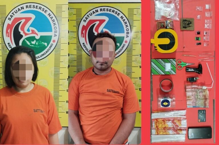 Lama Dipantau, Laki-laki dan Teman Wanitanya Asal Tulungagung Ini Akhirnya Diringkus Polisi