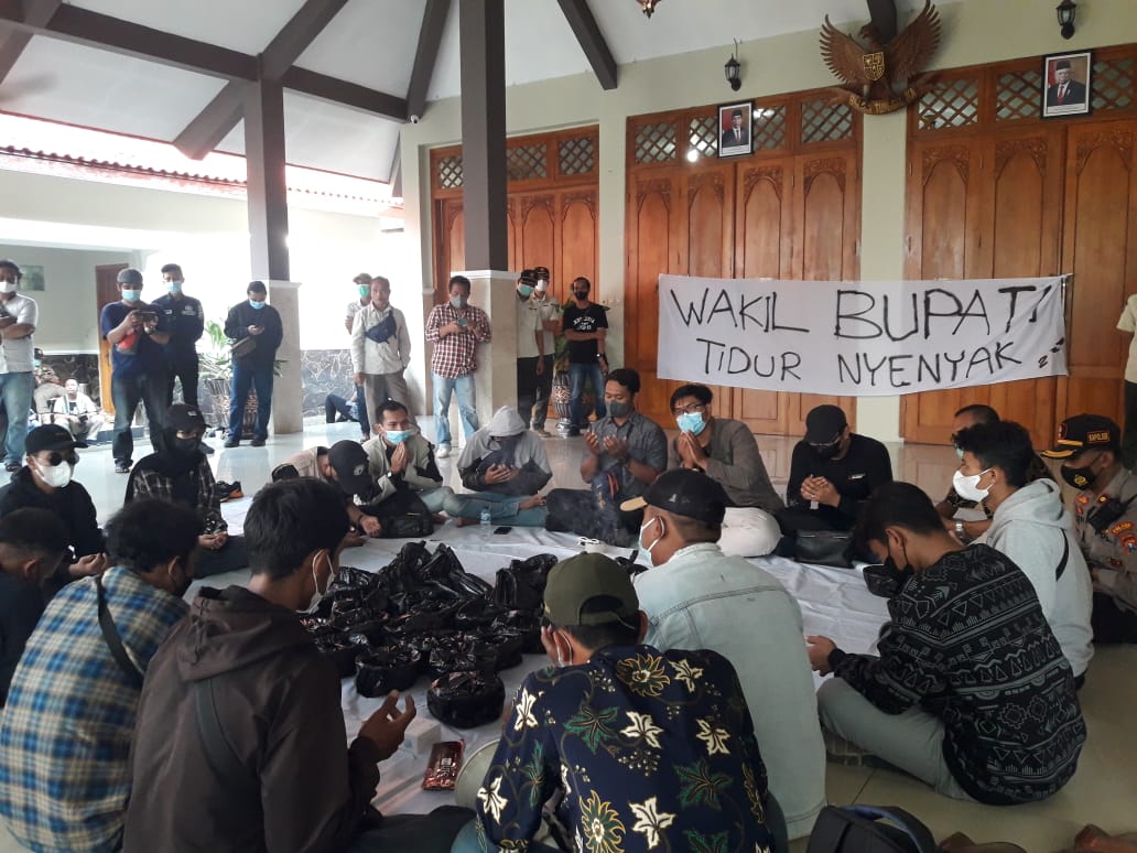 100 Hari Kerja Wabup Tulungagung, AMTI Sambut Dengan Kendurian