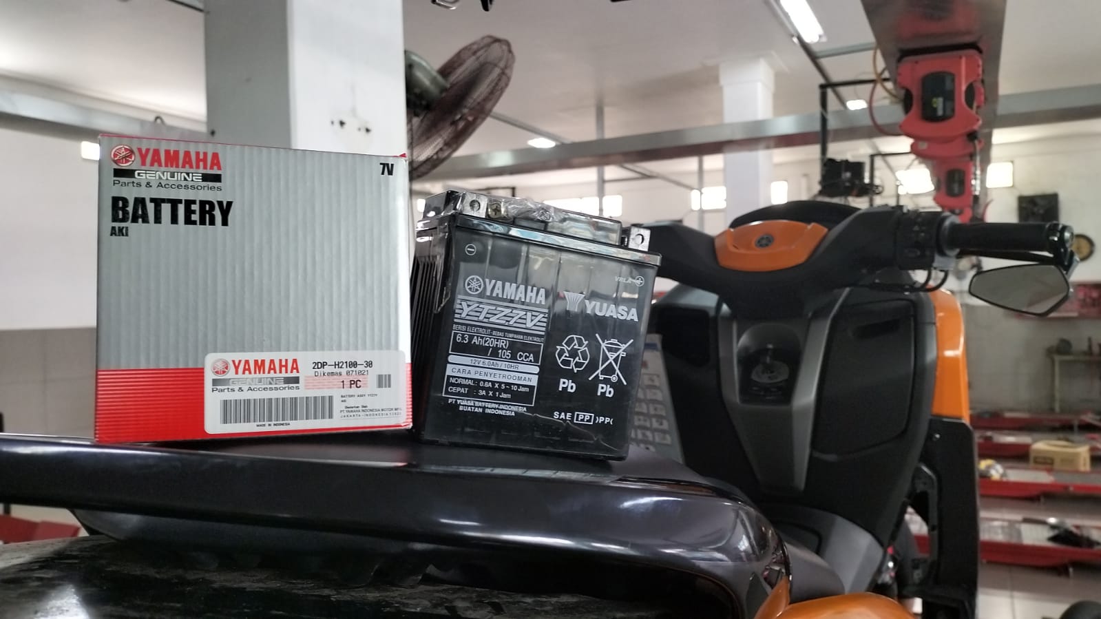 Begini Cara Merawat Aki Motor dari Rumah Ala Yamaha STSJ