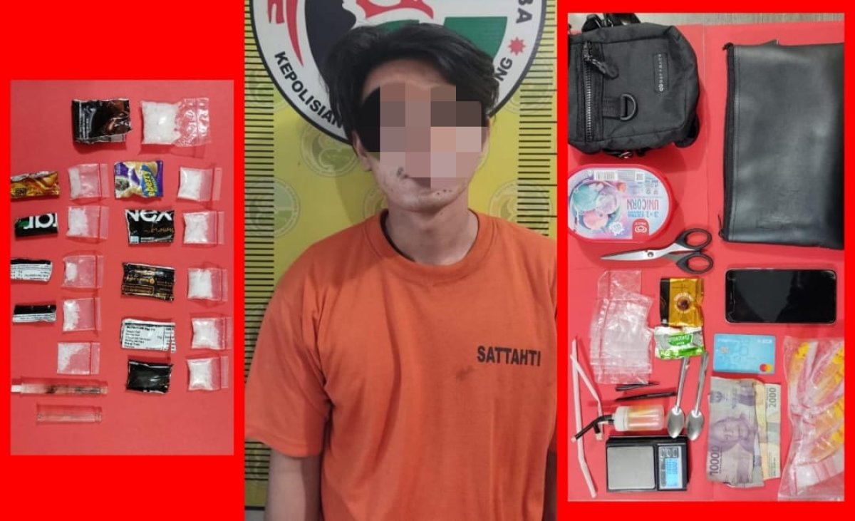 Simpan Sabu Senilai Jutaan Rupiah, Pengedar Area Tulungagung Tertangkap Polisi