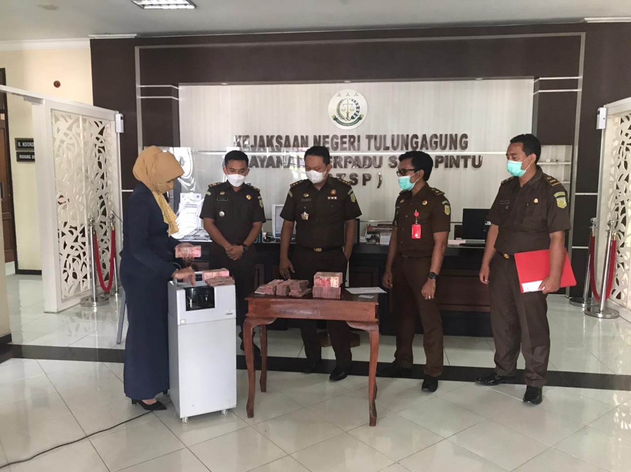 Tersangka Korupsi Dinas PUPR Tulungagung Kembalikan Kerugian Negara Rp 433 Juta