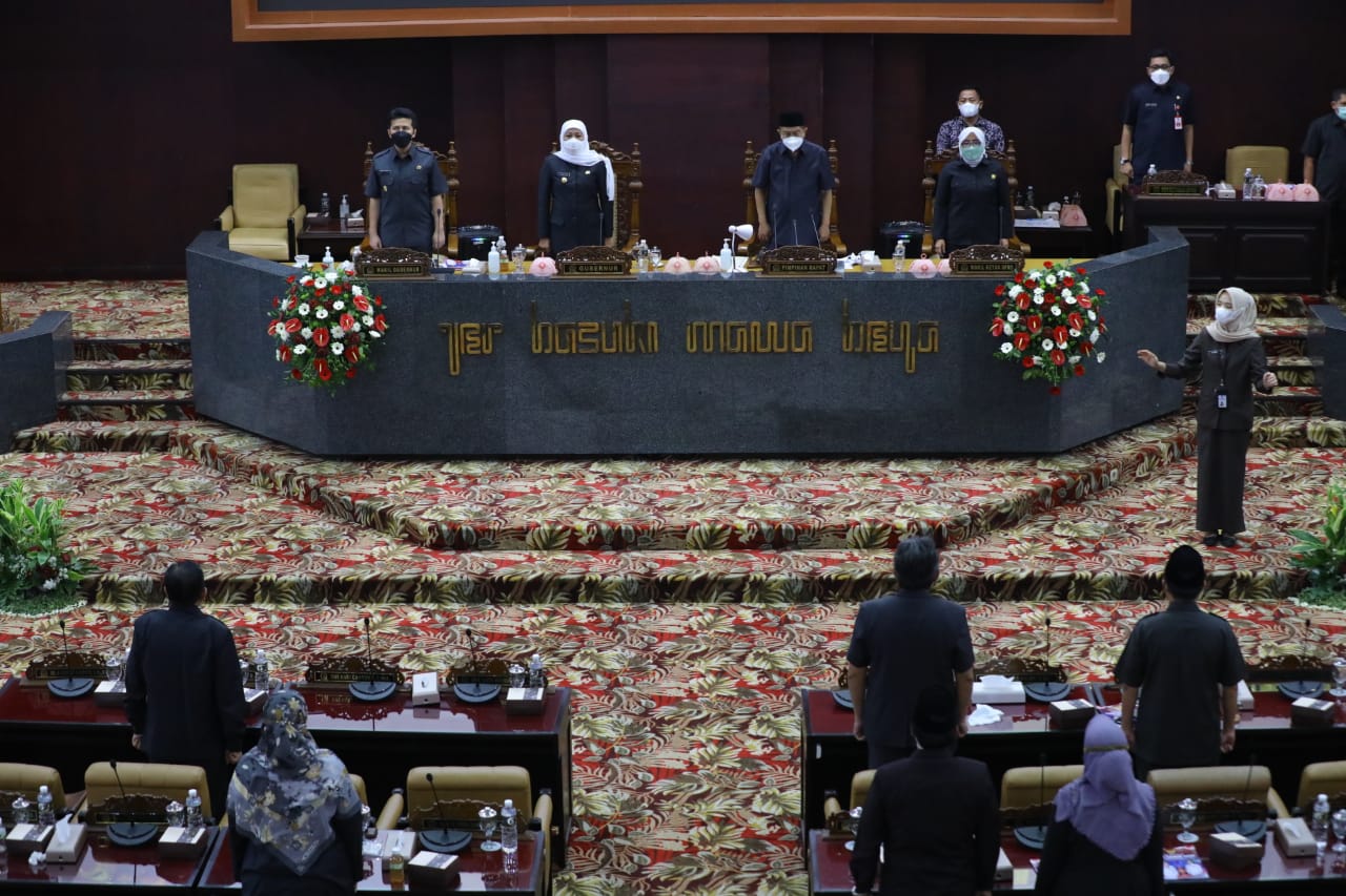 LKPj Gubernur Jatim 2021, Kinerja Pemprov Capai 96,41 Persen