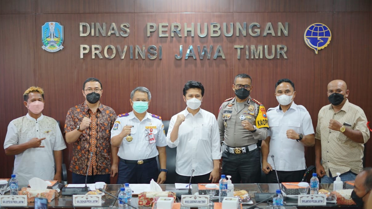 Pemprov dan Sopir Jatim Sepakati 4 Poin