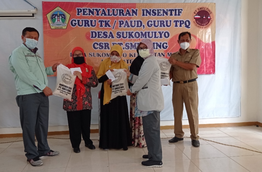 Kepala Desa Sukomulyo Sebut Smelting Sangat Peduli Desa