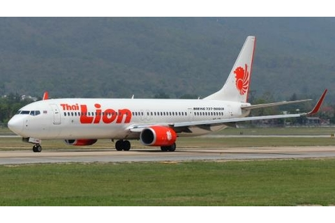 Thai Lion Air Terbang Perdana Kembali  Jakarta Soekarno-Hatta ke Bangkok Suvarnabhumi