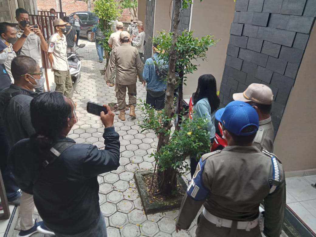 Razia 3 Rumah Kost, 18 Muda Mudi Diamankan Satpol PP Tulungagung