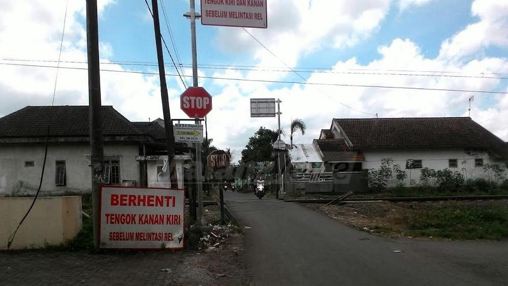 KAI Daops 8 Catat Ada Belasan Perlintasan KA di Malang Tanpa Palang Pintu