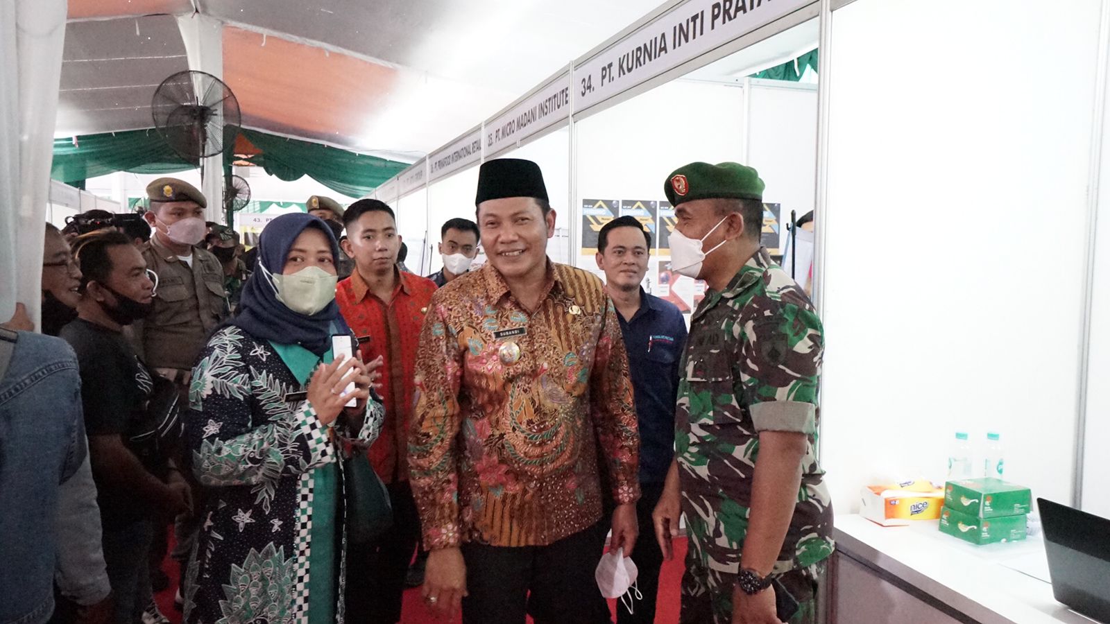 Wabup Subandi Apresiasi Pelaksanaan Job Fair 2022 di Sidoarjo