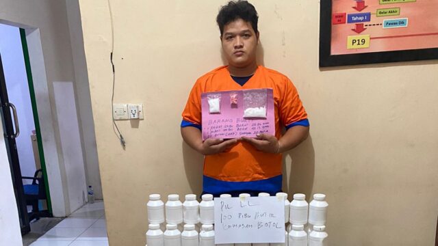 Pengedar Narkoba Kecamatan Tarik Sidoarjo Diringkus Polisi