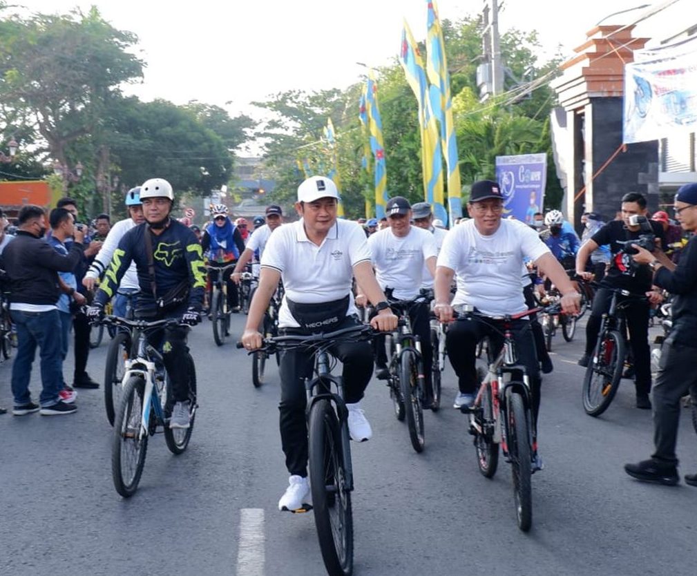 2.000 Pesepeda Ikut Gowes di Lamongan