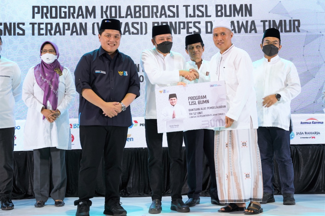 Ajari Bisnis, SIG Bersama 31 BUMN Gelar Pelatihan Bisnis Terapan Bagi Ponpes