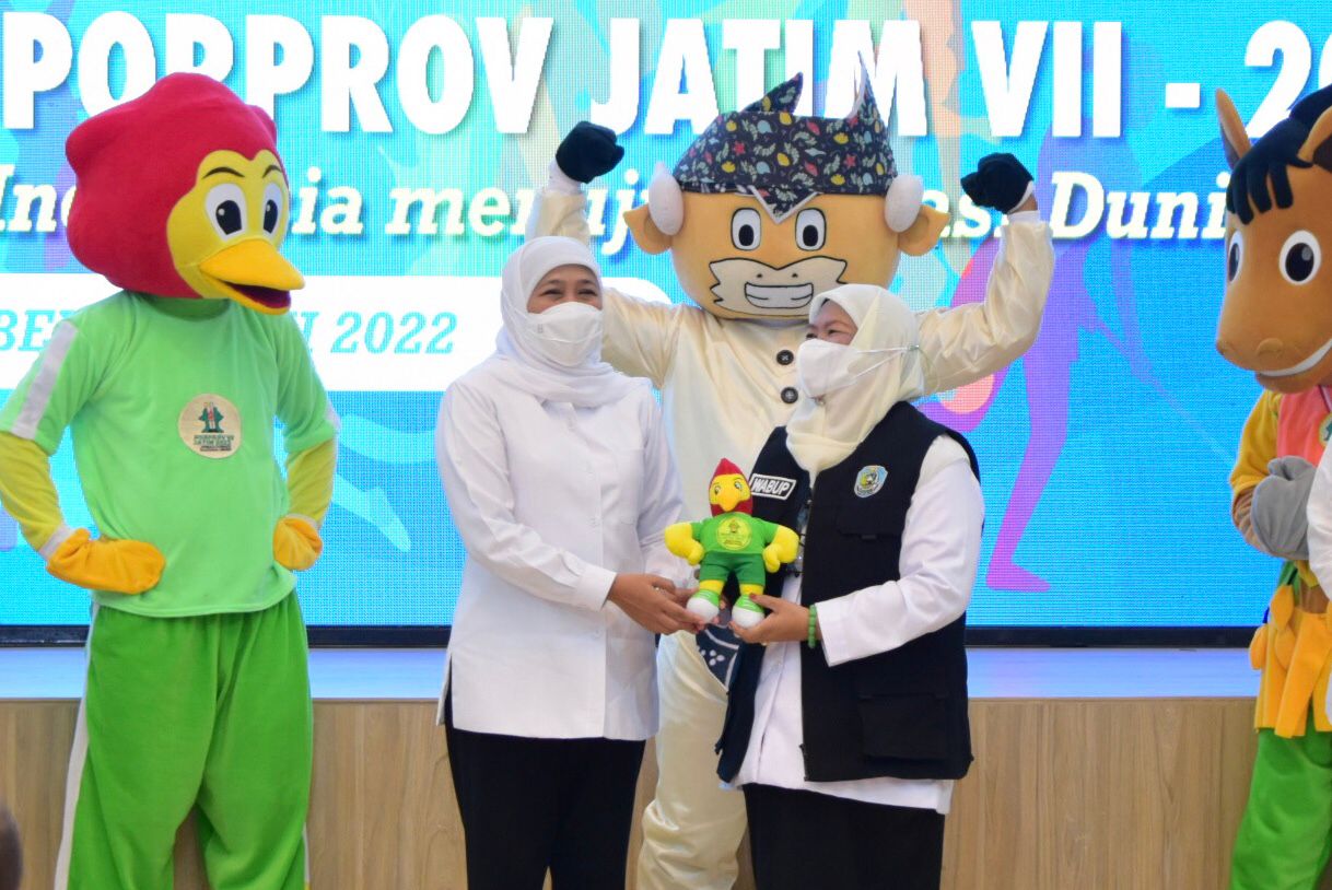 Maskot Porprov Diluncurkan, Optimis Jadi Momen Kebangkitan Prestasi dan Ekonomi Jatim