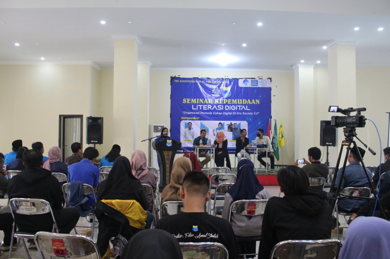Kominfo Bekali Kader PMII Gresik dengan Literasi Digital