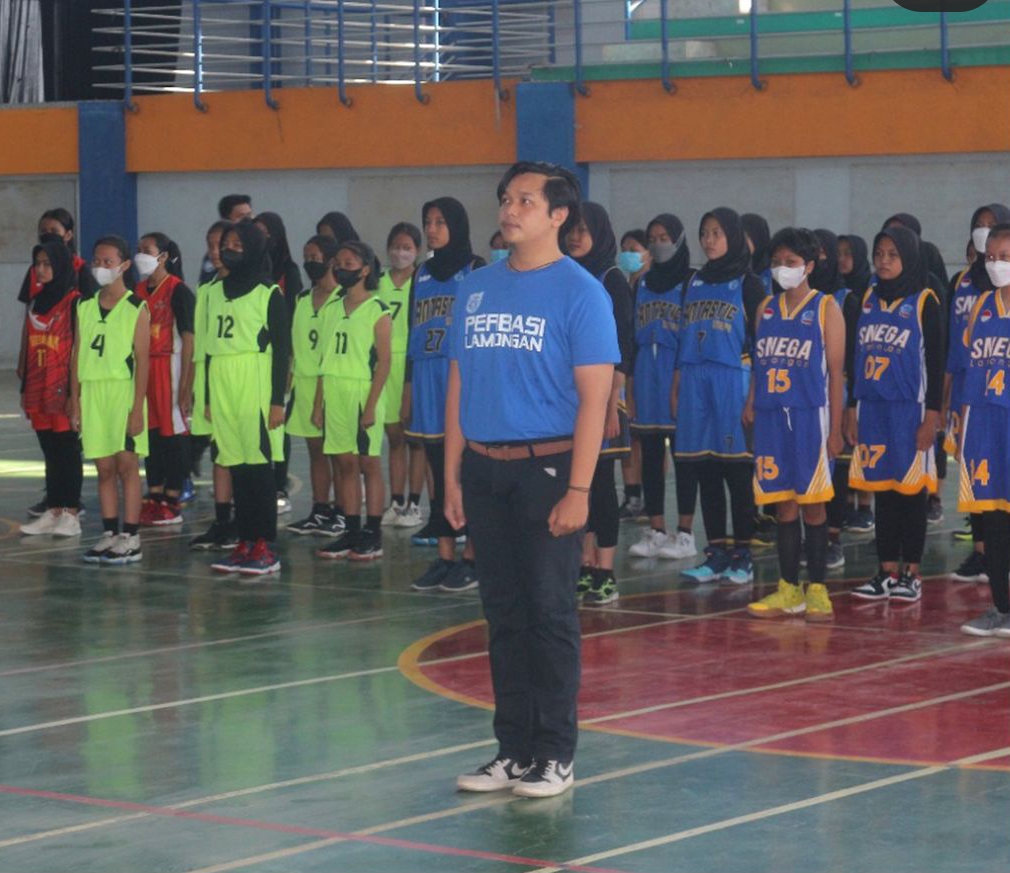 Jaring Bibit Atlit, Perbasi Lamongan Gelar Turnamen Basket Antar Sekolah