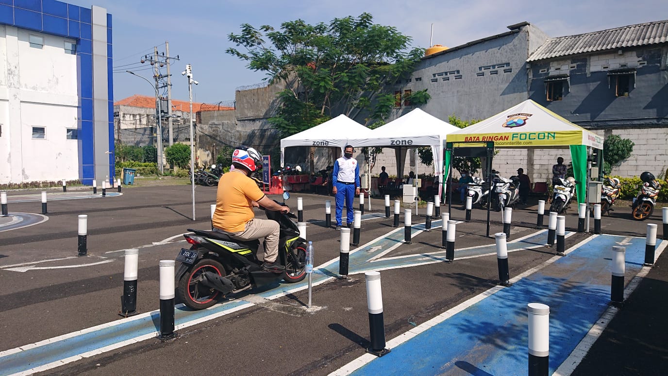 Perkuat Sinergitas, MPM Honda Jatim Edukasi #Cari Aman Berlalu Lintas di Colombo