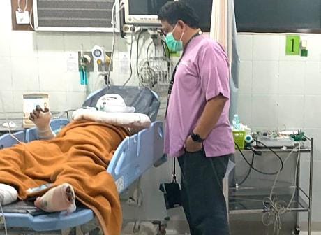 Blower Pabrik Hutan Lestari Gresik Meledak, Enam Pekerja Terluka Bakar dan Dilarikan ke RS