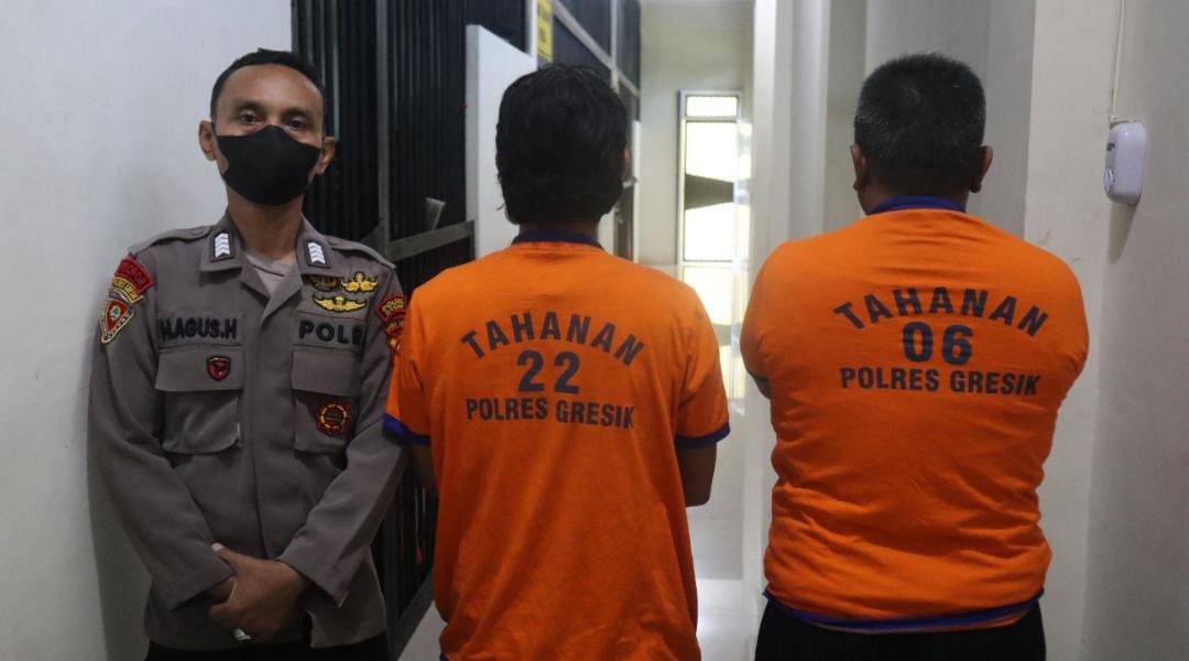 Polres Gresik Tahan Dua Tersangka Kasus Pernikahan dengan Kambing