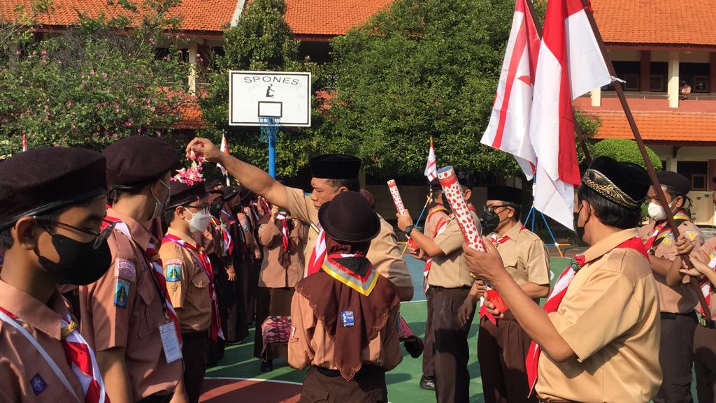 Pengenalan Siswa Baru, MPLS di SMPN Sidoarjo Ditutup dengan Berkemah
