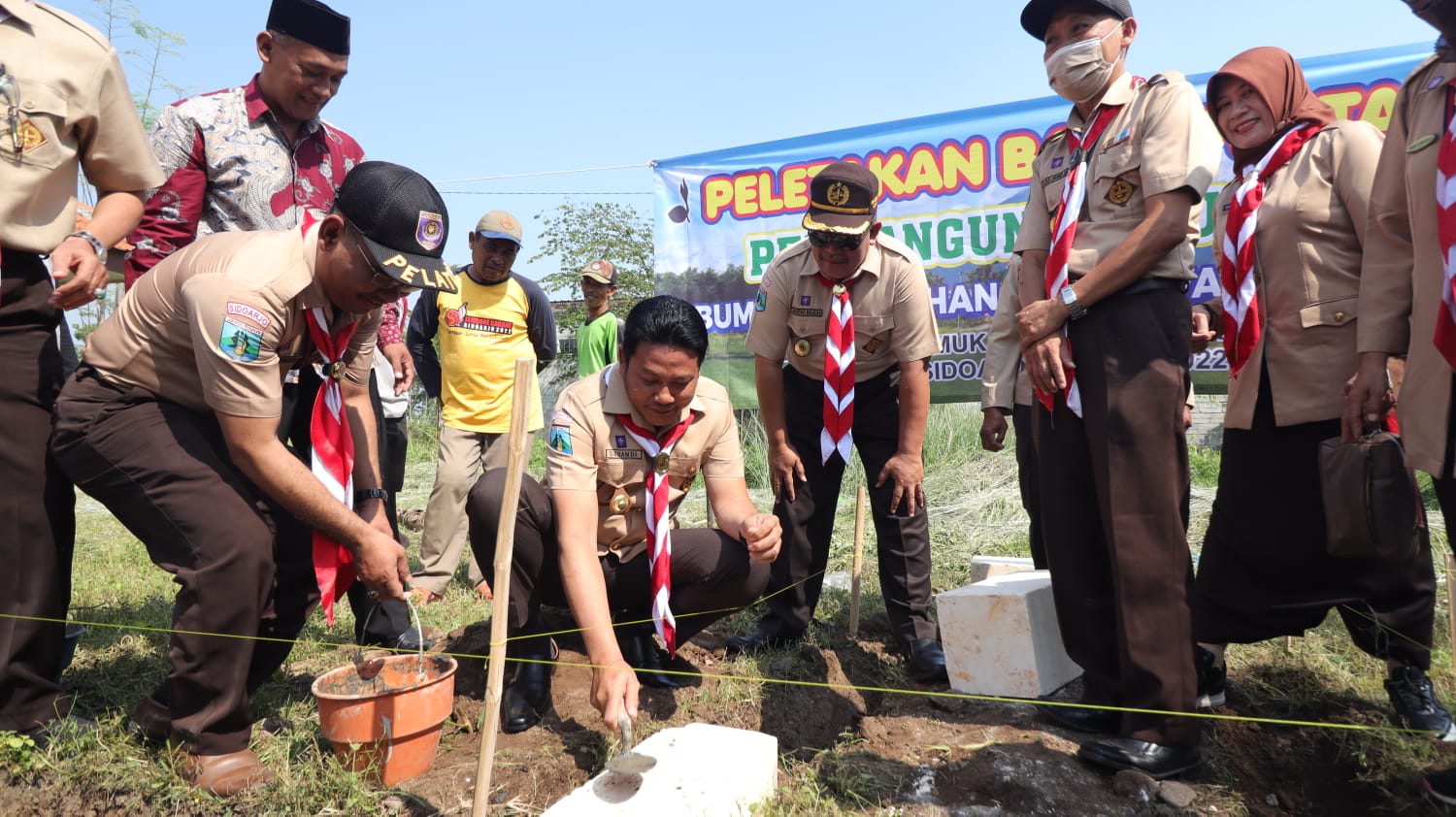 Lengkapi Sarana, Kini Bumi Perkemahan Tanjek Wagir Sidoarjo Dibangun Musala