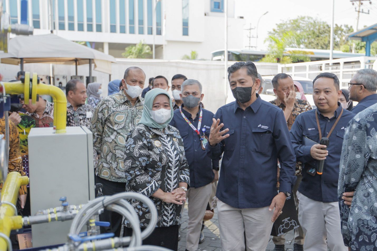 Bupati Sleman Kunjungi PGN Surabaya, Studi Pemanfaatan Jargas