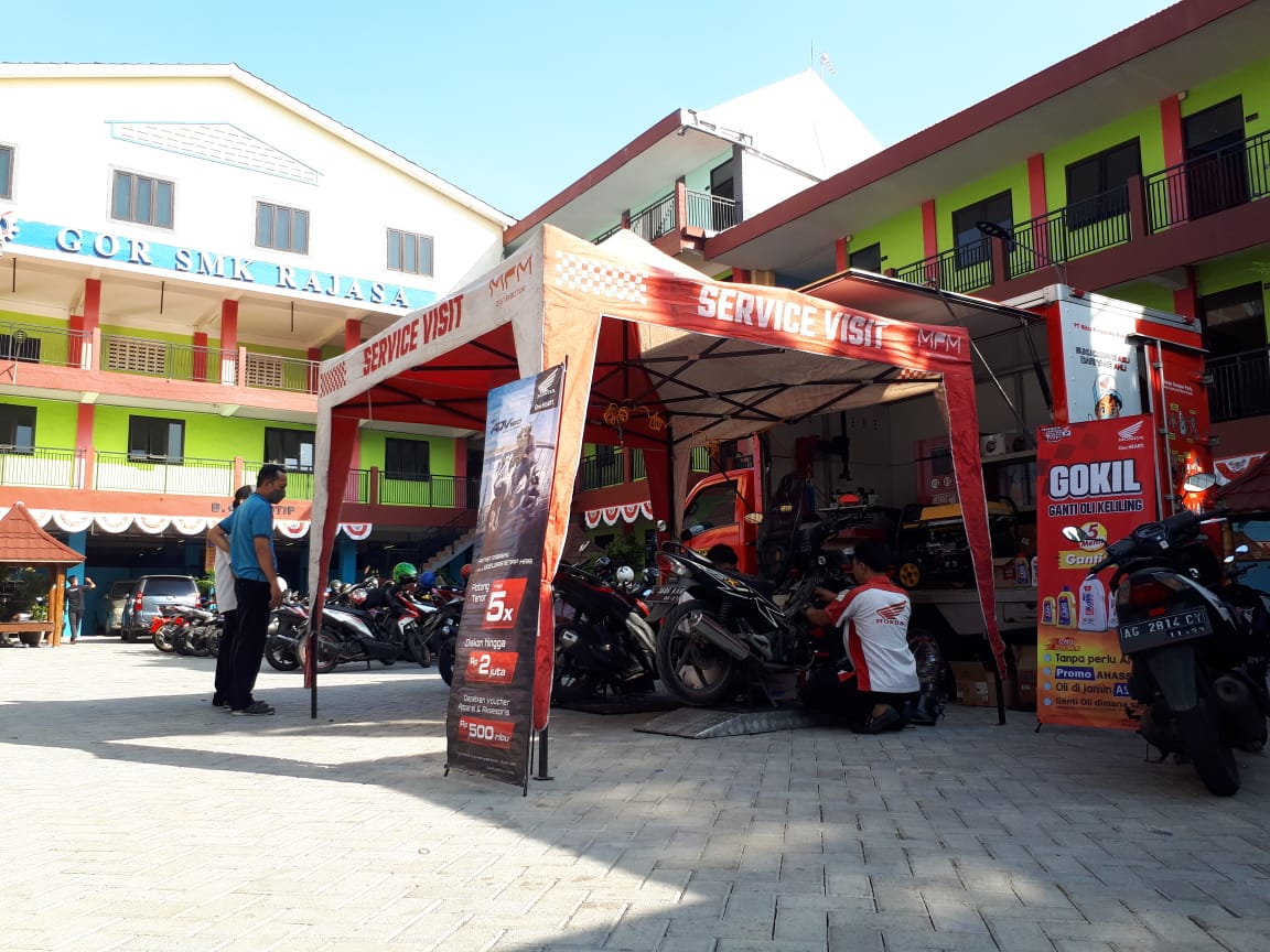 Rangkaian HUT Kemerdekaan RI ke-77, AHASS Gelar Service Visit di Ratusan Lokasi di Jawa Timur