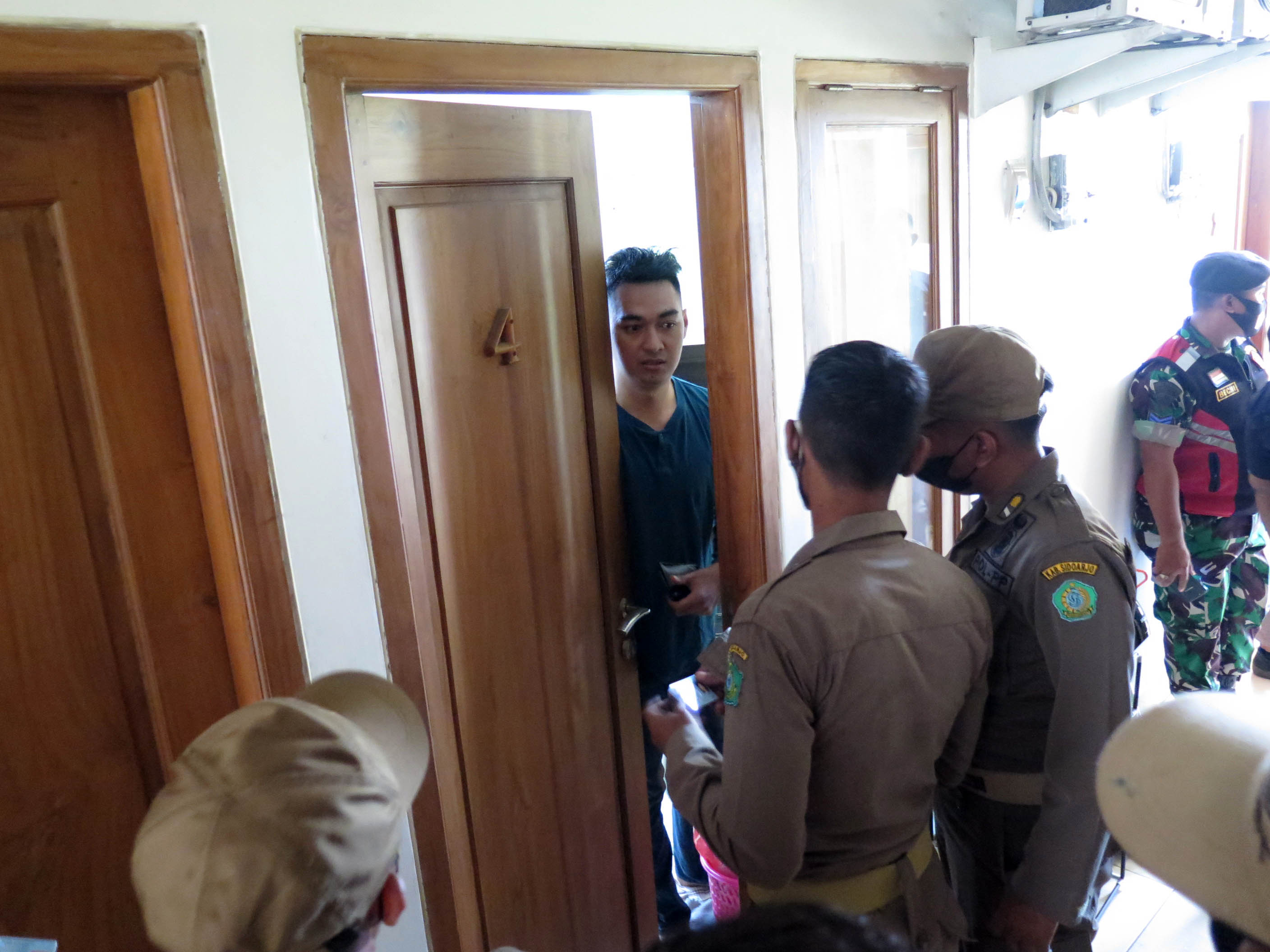 Gelar Razia, BNNK Sidoarjo Temukan Enam Warga Positif Narkoba