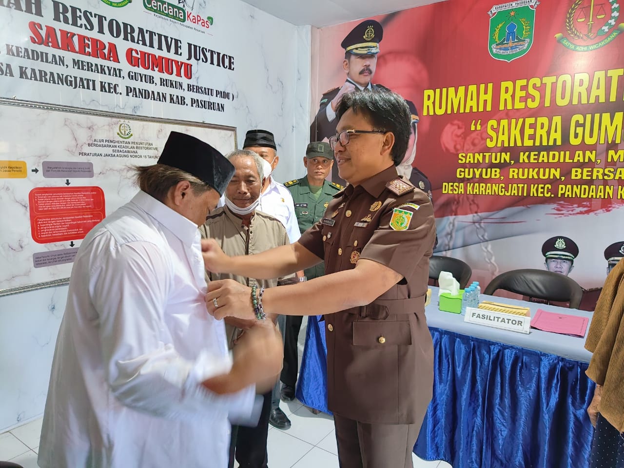 Sepakat Damai, Kejari Lakukan RJ di Perkara Kecelakaan Lalulintas