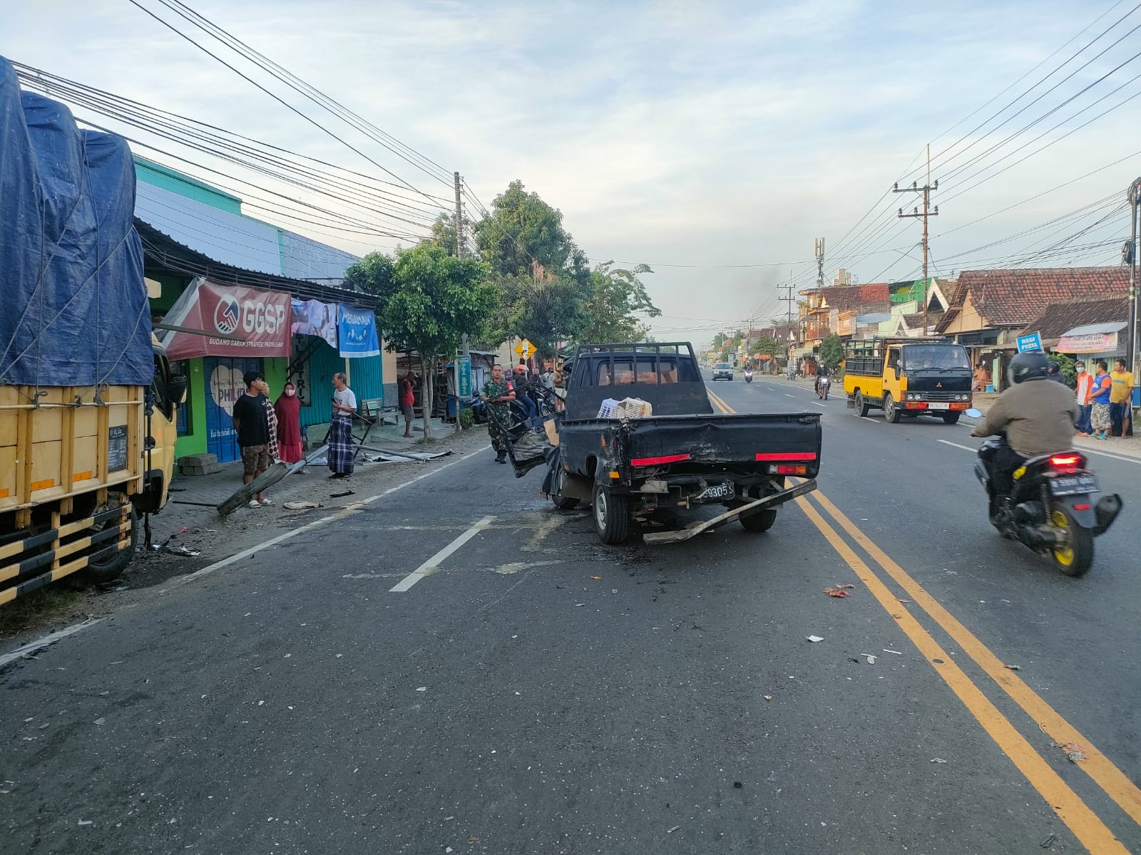 Kecelakaan Beruntun di Madiun, Satu Tewas