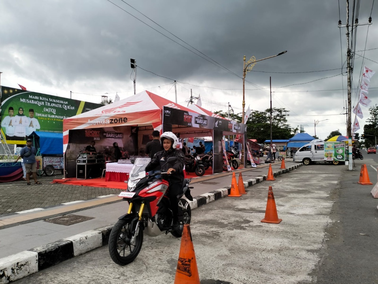 2000 Pengunjung Hadiri Pameran Honda Sport Motoshow, Tampilkan Beragam Motor Sport di Blitar