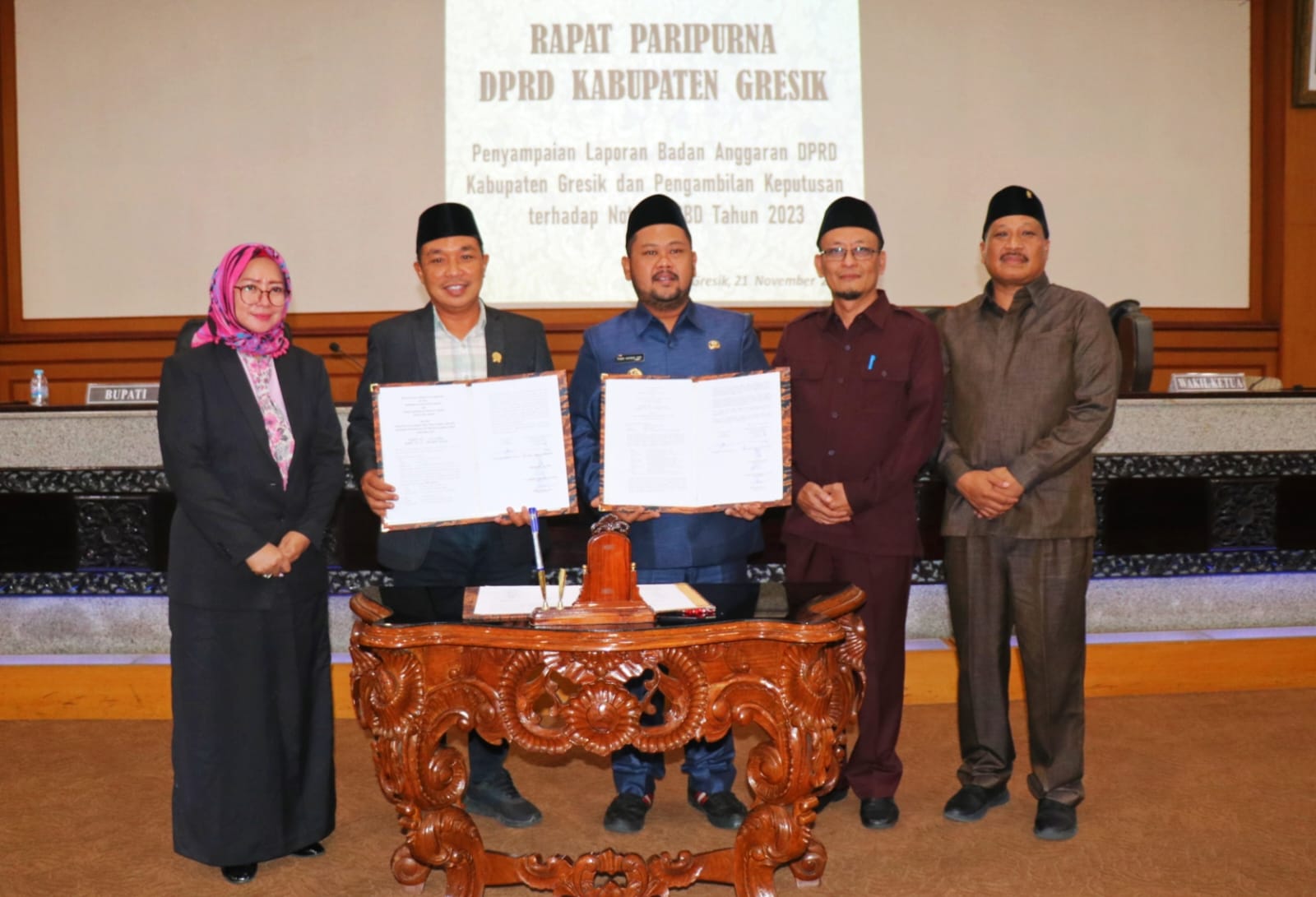 APBD 2023 Disahkan, DPRD Gresik Dorong Peningkatan PAD