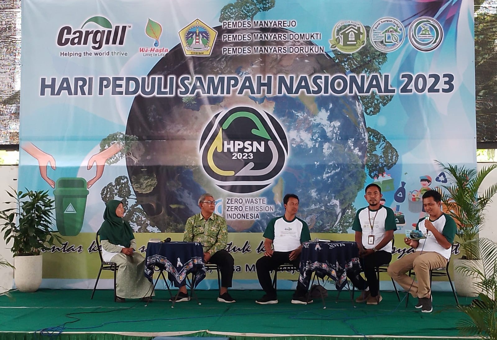 51 Ton Sampah di Manyar Kompleks Berhasil Diolah di Bank Sampah