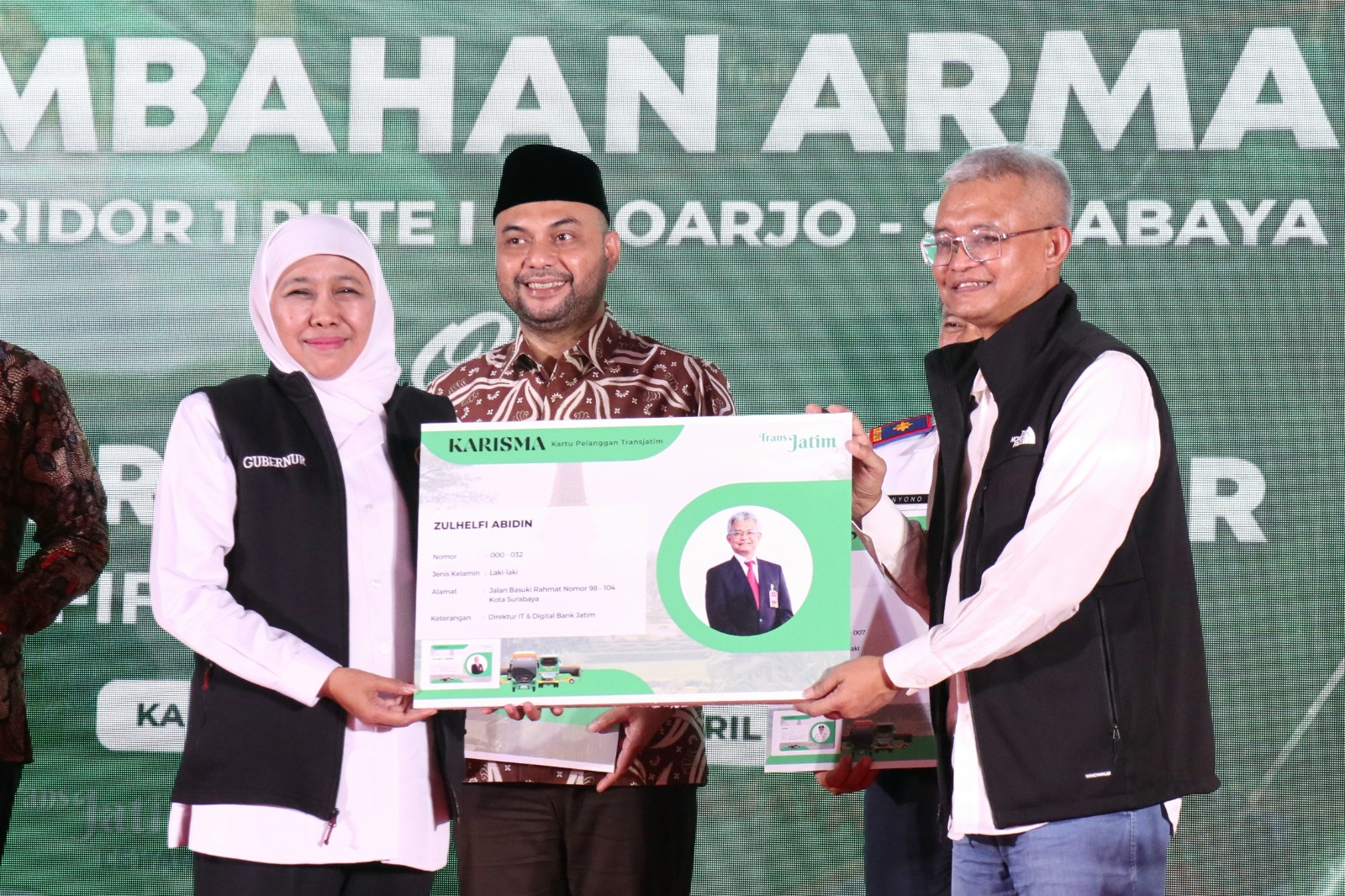 Bayar Ongkos Bus Trans Jatim Kini Bisa Non Tunai