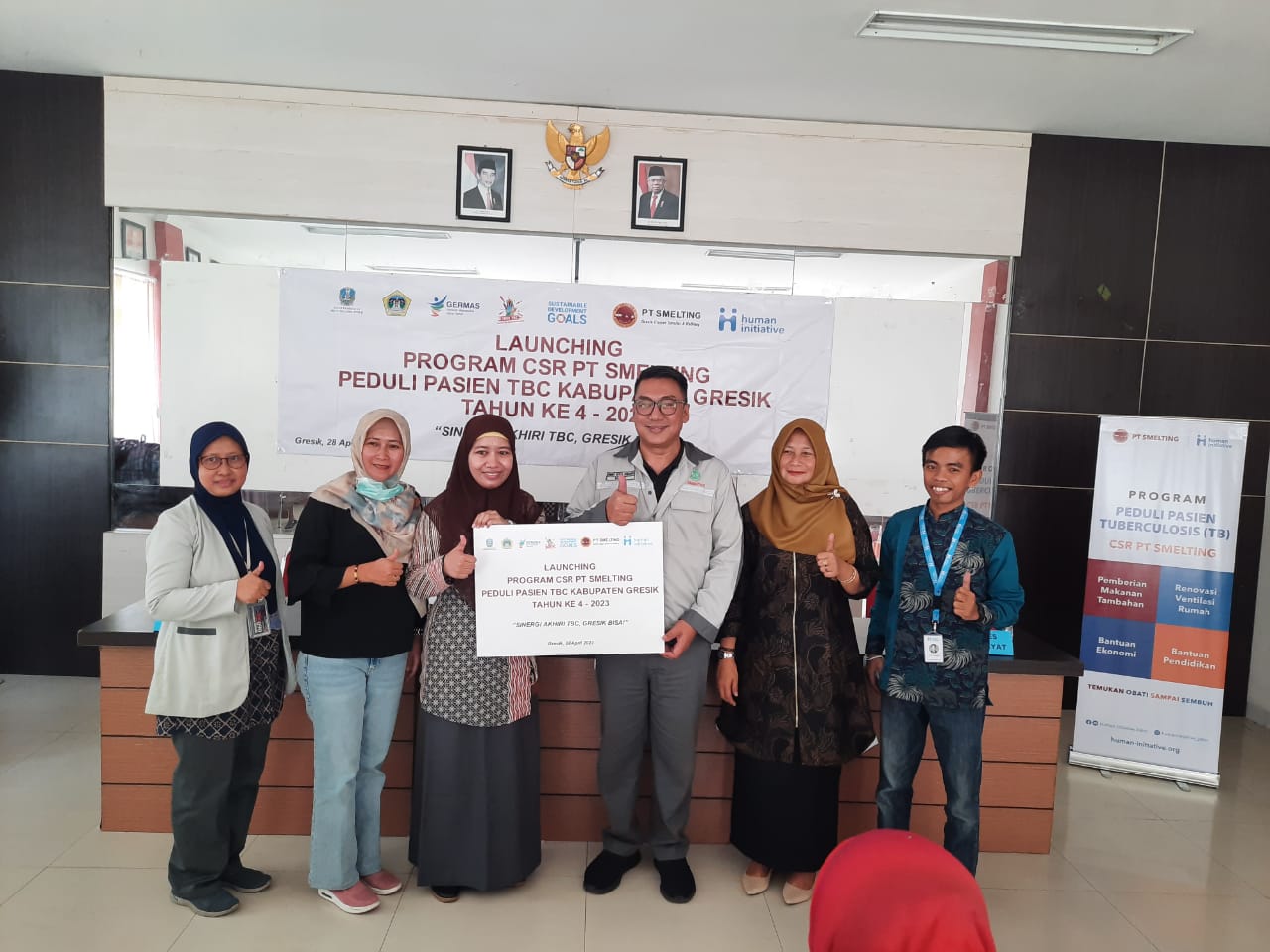 Program Pendampingan Penyembuhan Pasien TB Oleh PT Smelting Tahun Ini Diperluas