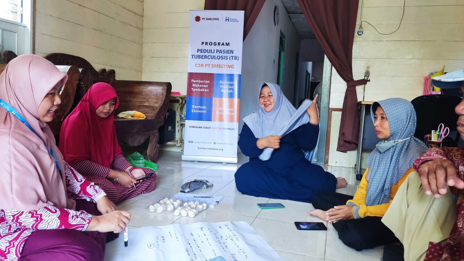Smelting Bentuk Kelompok Peternak Telur Ayam di Bungah