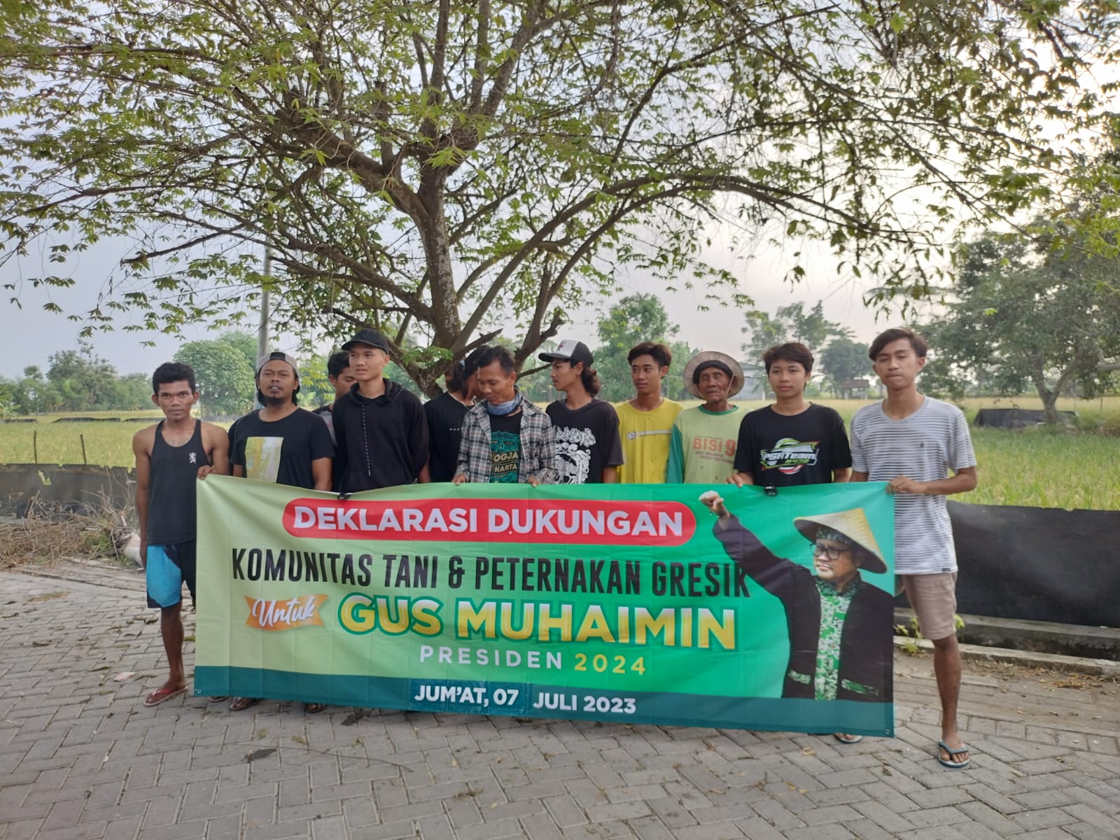 Kelompok Peternak di Gresik Mendeklarasikan Dukungan Kepada Muhaimin Agar Maju Capres