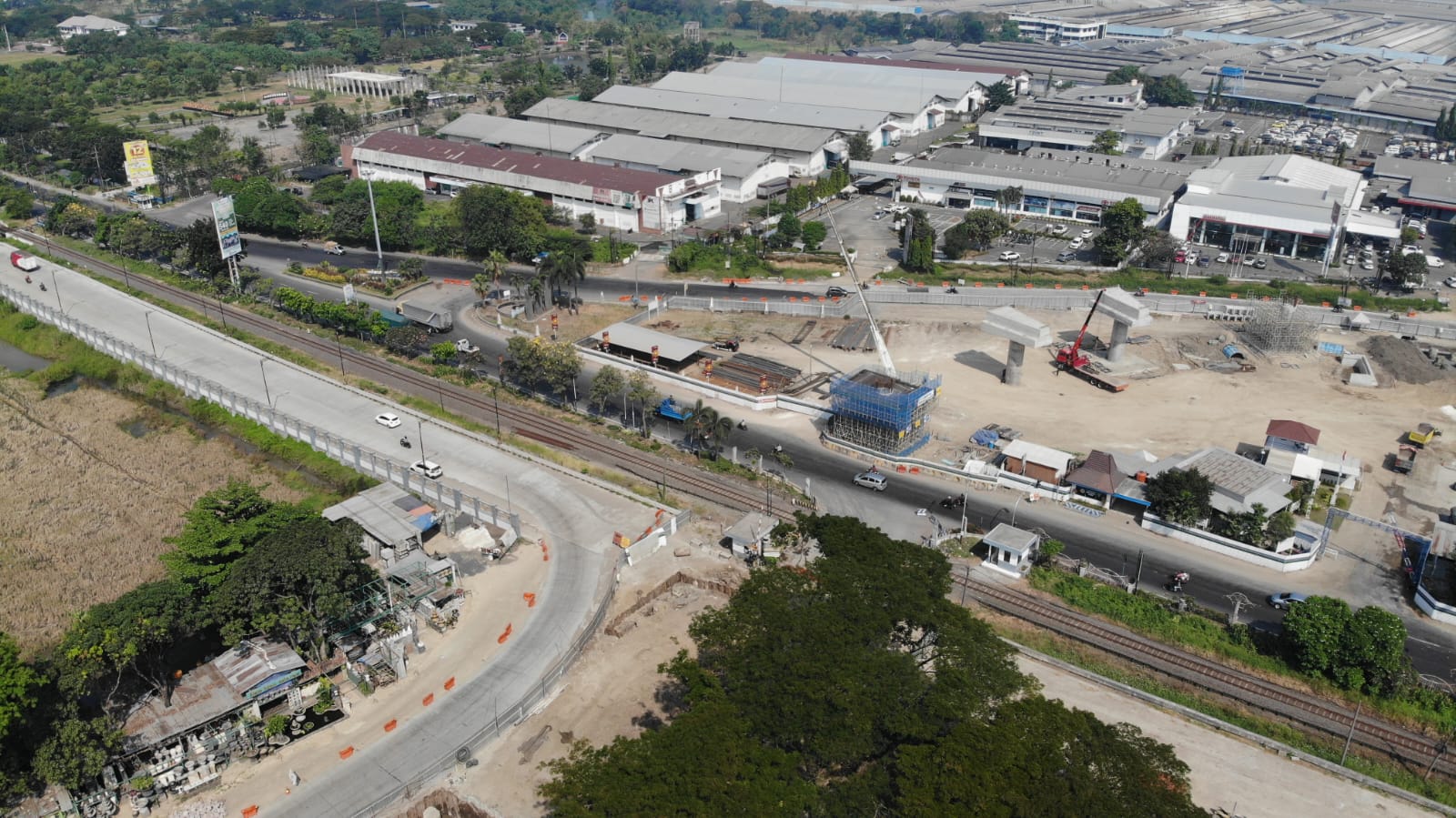 Proyek Flyover Aloha Sidoarjo Capai 56 Persen, Gus Muhdlor: Nataru 2023 Siap Uji Fungsional
