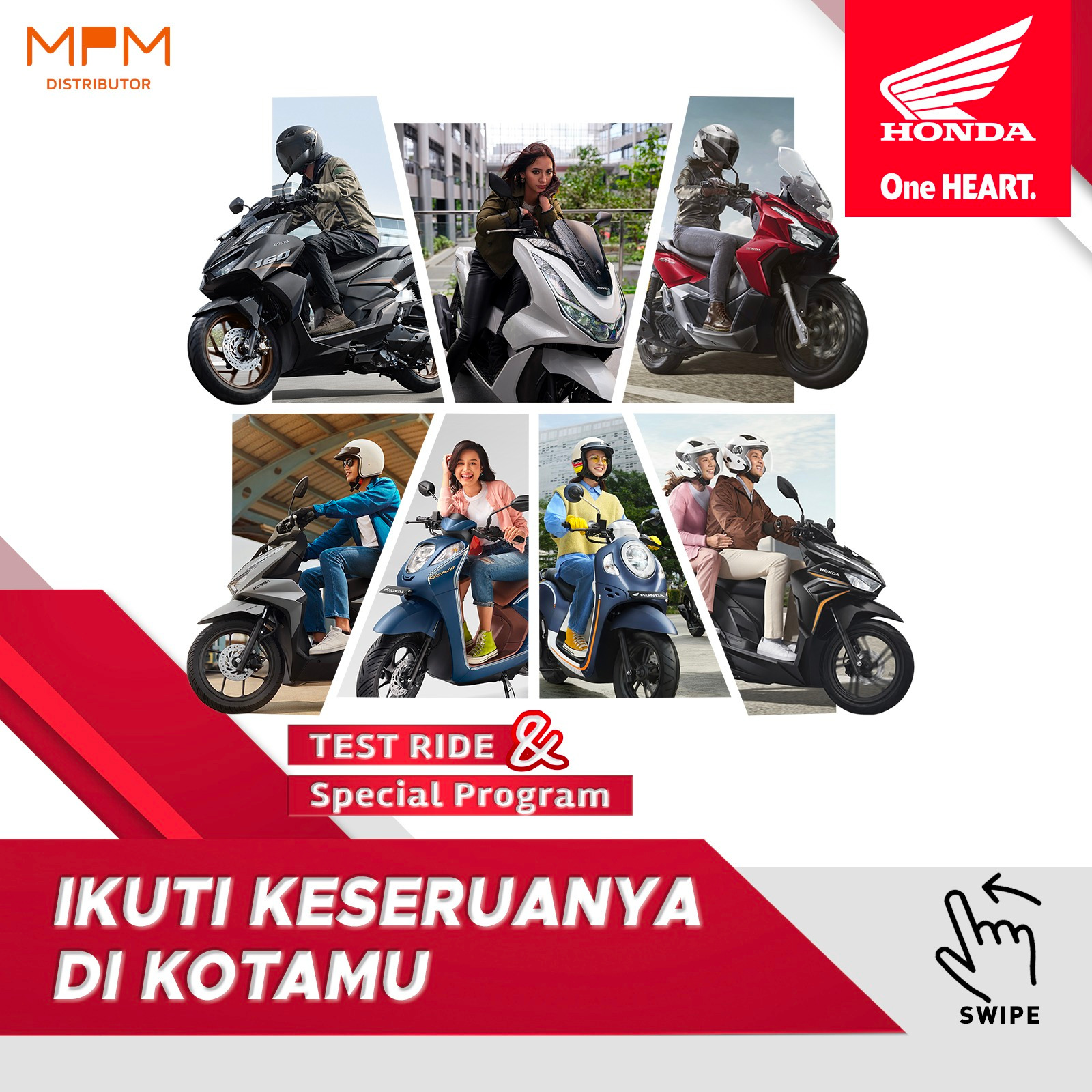 Honda AT Family di Jatim, Ikuti Keseruannya di Kotamu