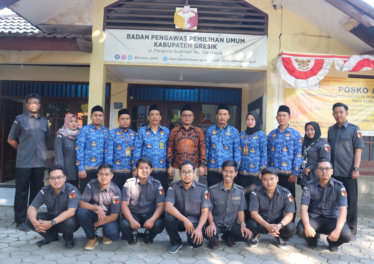 Komisioner Habis Masa Jabatan, Fungsi Pengawasan Bawaslu Gresik Dihandle Bawaslu Jatim