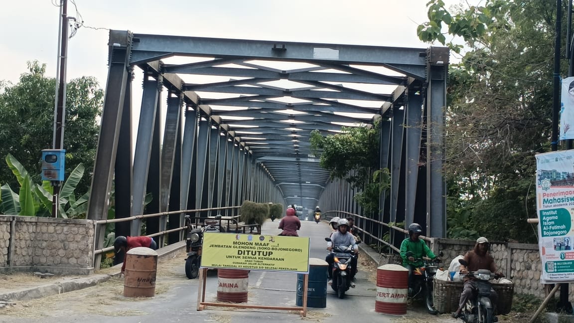 Anggaran Perbaikan Jembatan Glendeng Mencapai Rp21,3 Miliar
